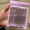 Palitos de Dente Cristais para Nail Art 100 Peças Bastão de Cola com Strass Palito de Madeira Laranja Usável Removedor de Cola Gelatina Caneta de Relevo Ponta Dupla