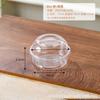 Vaso de Plástico Transparente Desechable con Taza Gruesa y Moderna para Fruta Cortada, Caja Desechable, Vaso de Plástico Transparente, Ensalada, Hielo en Polvo, Ensalada de Frutas, Caja de Embalaje para Puesto
