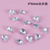 Más de 50 Tipos de Diamantes Mini para Manicura Asimétrica, Diamantes Acrílicos de Forma Especial, Diamantes para Joyería de Manicura para Funda de Teléfono Celular DIY Venta al por Mayor