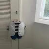 Camiseta Informal Suelta de Manga Nueve Puntos con Cuello Redondo y Rayas Anchas para Bebé - Primavera y Otoño INS - Top Cómodo para Niños y Niñas