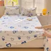 Juego de Sábanas de Terciopelo de Leche Invierno Clase A Pieza Única 180x200 Espesado Suave Terciopelo de Coral Dormitorio Persona Sola Funda de Almohada Juego de Tres Piezas