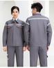 Ropa de trabajo antiestática de primavera y otoño, traje de protección laboral para hombres, ropa de construcción reflectante superior, taller de fábrica, engrosada, resistente al desgaste