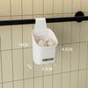Cesta colgante pequeña para almacenamiento de cocina, dormitorio, mesita de noche, baño, cesta colgante para almacenamiento de cebolleta, jengibre y ajo, cesta multicapa