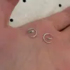 Aretes Espirales para Mujer, Diseño de Nicho, Pendientes de Línea de Alta Gama, Pequeños y Únicos Accesorios Geométricos para Orejas, No Necesitan Quitarse para Dormir