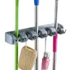 Suministros del Fabricante Estante Mágico Multifuncional para Mopas, Estante para Escobas, Gancho Pinza para Mopas, Gancho para Baño, Estante de Almacenamiento para Escobas