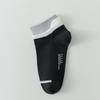 Meias de casal femininas de algodão absorventes de suor desodorantes cores de verão combinando meias masculinas outono e inverno meias de casal de cano baixo curtas de algodão