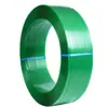 Banda de Amarre de Plástico de Acero PET Hecha a Mano 1608 Banda de Empaque Verde Logística Banda de Plástico de Acero para Losa de Piedra 20