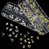 Joyería para Uñas de 12 Compartimentos Transfronteriza Nueva Joyería Navideña Aleación Copo de Nieve Alce Mixto Diamante para Uñas DIY