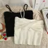 Colete Tricotado Sexy Slim-Fit para Mulheres no Outono e Inverno com Design de Pelúcia Torcido para Usar por Cima e por Baixo com Camisola