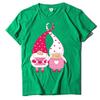 Dia dos Namorados T-shirt cross-border explosões anã estampada manga curta senhoras manga curta fabricantes de camisetas femininas atacado
