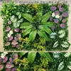 Fondo de Pared de Plantas Verdes Pared de Plástico Superficie de Pared Césped Artificial de Plantas Pared de Letrero de Tienda Pared de Plantas Artificiales