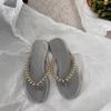 2023 Verão novo estilo coreano chinelos da moda chinelos femininos chinelos rasos sola macia antiderrapante sapatos de praia ins
