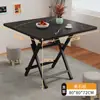 Mesa plegable, mesa de comedor cuadrada, mesa pequeña para uso doméstico, alquiler de apartamentos pequeños, mesa de comedor sencilla, mesa cuadrada
