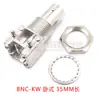 Asiento BNC/BNC-KWE/Cabezal Hembra Q9/50KY/Enchufe de Osciloscopio Conector BNC Enchufe de Videovigilancia