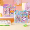 Libro de Pegatinas Divertido y Adorable de Espuma para Disfrazar Mascotas para Niñas, Juego de Mesa Creativo, Decoración Hecha a Mano, Pegatinas para Material de Diario, Libro Silencioso