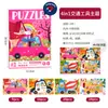 Puzzles Magnéticos de Animales para Niños de 3 a 6 Años, Piezas de Puzzle 3D para Niños y Niñas, Juguetes Educativos que Mejoran la Concentración