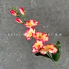 Flores Artificiais Gladiolo de 8 Cabeças em Haste Única Arranjo de Casamento Decoração de Teto Chão Flores Arranjo de Cena de Hotel Atacado Transfronteiriço