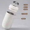 Taza aislada simple y elegante de acero inoxidable 316, taza mini de bolsillo portátil, botella de agua de alta calidad y diseño creativo