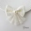 Tecido de Saia de Bolinhas Estilo Pequena Chanel Acessórios de Laço DIY Bolsa Sapato Flor Chapéu Acessórios Meias Acessórios de Roupa