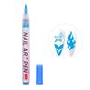 Nuevo rotulador de grafiti para pintar uñas, color, pintado a mano, punto, flor, gancho, línea, bricolaje, uñas de secado rápido, acuarela multicolor