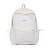 Mochila de pana nueva de gran capacidad para escuela, para estudiante de secundaria, mochila simple de contraste para campus, mochila de viaje