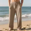 Estação Independente Europeia e Americana Cruzamento de Fronteiras Estilo Americano Outono e Inverno Calças Casuais Masculinas Calças Retas Largas Calças de Jacquard Canelado Perna Larga Homens