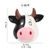 Juguete nuevo para mascotas, juguete de látex creativo y lindo con forma de animal para perros pequeños y medianos, para afilar los dientes, aliviar el aburrimiento, con sonido