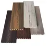 Piso de Madera Plástica 25*140 Piso de Madera Plástica para Exteriores Segunda Generación Tablero con Relieve 3D Tablero de Madera Plástica Wpc Piso de Madera Plástica Exterior