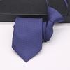 8 CM Gravata Free-Tie Vestido Masculino Negócios Champanhe Noivo Casamento Estilo Coreano Preguiçoso Zíper Estudante Largo Terno Moderno
