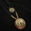 Punto Nuevo Primavera y Otoño Estilo Étnico Dos Capas Aleación de Madera Trébol de Cuatro Hojas Cadena para Suéter Ropa de Algodón y Lino Collar para Mujer