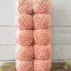 Producción de línea de paquete zongzi hilo de algodón de dos colores de 1.5 mm y 6 hebras cuerda para salchicha color tocino bola de hilo cuerda para zongzi