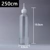 Botella de Boca Puntiaguda al Por Mayor Botella de Plástico Transparente PET 50ml Pegamento Emulsión Pigmento Agua Agente Reenvasado 100ml Botella Squeeze