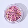 Pó de Glitter Ultrafino Série t Lantejoulas de Pet DIY Criativo 1g Manicure Portátil Bolsa de Acessórios para Recarga Acessórios de Joalheria