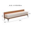 Taburete de cama moderno simple, banco creativo para dormitorio, taburete ligero de lujo para el hogar, puerta, taburete para cambiarse los zapatos, taburete largo para sofá