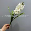 Sensação de emulação jacinto uva delfínio decoração de casa atacado sensação com folha flor artificial vasos de narcisos