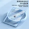 Rotación de 720° Adecuado para Funda Protectora de Apple iPad Air5 Tablet 9.7 con Ranura para Lápiz 10.2 Pulgadas 11 Rotación Acrílica