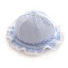 Chapéu infantil classe A, chapéu de algodão para bebê, chapéu para passeio de primavera, chapéu para primavera e verão, chapéu ajustável de princesa com rendas estilo coreano