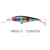 HENG JIA/Hengjia 11cm/10g Señuelo Luya Mino lengua larga equipo de pesca cebo falso venta al por mayor cebo de pesca
