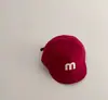 Gorra de Béisbol para Bebé con Diseño de Letra, Estilo Delgado para Primavera y Otoño, Versátil para Bebés y Niños Pequeños, Gorro de Sol con Visera Corta