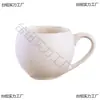 Xícaras de Cerâmica Lisa Jingdezhen para Cerâmica DIY, Canecas de Argila Branca Sob Esmalte Pintadas à Mão, Xícaras em Branco de Argila Branca Alta Pintadas à Mão