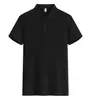 Camisas Polo Personalizadas, Camisetas de Tamanho Grande, Roupas de Trabalho, Camisas Culturais, Impressão de Logo Bordado, Roupas de Trabalho de Manga Curta Feitas Sob Medida Transfronteiriças com Golas Reversas