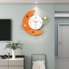 Relógio de Parede para Sala de Estar, Decoração Criativa, Silencioso, Moderno, Luxo Leve, Relógio Simples de Parede para Casa e Sala de Jantar, Dropshipping Disponível
