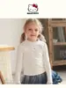Camiseta Básica de Terciopelo Alemán para Niñas Otoño e Invierno 2025 Nueva Dulce Cuello Medio de Tortuga Cálida y a Cuadros Tops para Bebés Venta al por Mayor