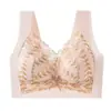 Sutiã Calcinha Body Renda Sem Marcas Tamanho Grande Copo Fixo Confortável Sutiã Superior Push-up Levanta Busto Sutiã Fino para Axila para Mulheres