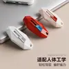 Abrecajas, Herramienta Multifuncional para Desempacar Paquetes Express y Cajas de Cartón, Rebote Automático, No Fácil de Lastimar las Manos, Abrecajas Seguro y Portátil