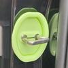 Hebilla de cerradura de puerta de coche, amortiguador de absorción de impactos, cubierta protectora antioxidante, accesorios de decoración interior de coche, piezas de modificación