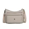 Bolsa al por mayor con múltiples compartimentos para mujer, primavera, gran capacidad, tela de nailon, bolsa para madre, bandolera para mediana edad y ancianos, bolso de hombro casual