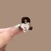 Exquisito Mini Pinza de Garra con Lazo para Mujer 2026 Nuevo Clip Lateral de Gama Alta Clip para Flequillo Accesorios para el Cabello de Princesa