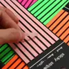 Notas Adhesivas de Colores Ultra Finas al por Mayor Anotaciones para Lectura Estudiantil Notas Adhesivas Translúcidas Combinación Pegatinas Índice de Mascotas Pegatinas N Veces