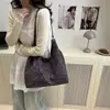 Bolso de Axila Estampado de Leopardo de Gran Capacidad para Mujer 2025 Nuevo Bolso de Hombro de Moda Bolso Tote Casual Retro Simple para Viajar